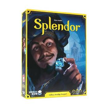 Asmodee Splendor Refreshed Card Game 2-4 Players 30 Mins Ages 10+