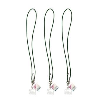 3PK Annabel Trends Snapstrap Phone Lanyard W/ Adjustable Strap Emerald Green
