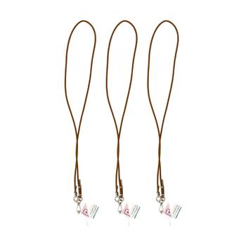 3PK Annabel Trends Snapstrap Phone Accessory Lanyard W/ Adjustable Strap Tan