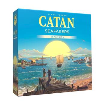 Asmodee Catan 6th Edition Seafarers Expansion 3-4 Players Ages 10+