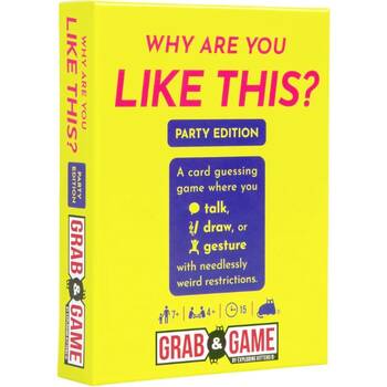 Asmodee Grab & Game Why Are You Like This Party Mode Card 7y+