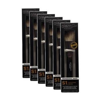 6PK Manicare Make Up Sculpting Brush S1 Glam Pro Professional Series