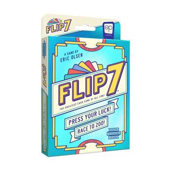 The Op Flip 7 Hangsell Edition Card Game 3+ Players 2025 Nominee Ages 8+
