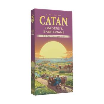 Asmodee Catan 6th Edition Traders & Barbarians 5-6 Player Expansion 10y+