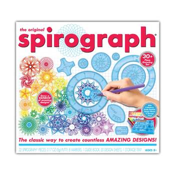 30pc+ Spirograph Original Drawing Set With Markers Ages 8+
