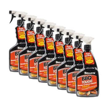 8PK Selleys Grease And Grime Cleaner BBQ Tough For Everyday Use 500mL