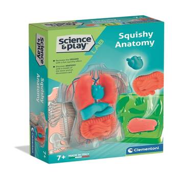 Clementoni Science & Play Squishy Anatomy Card Game Moulds & Powders