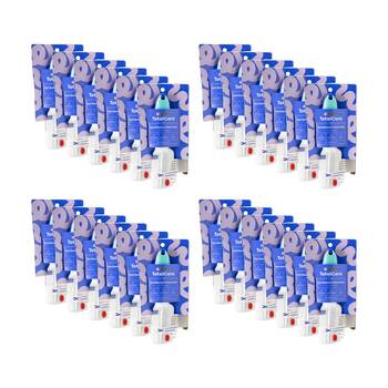 24PK Purina Total Care 2 In 1 Knot Remover & Flea Comb For Dogs White/Blue