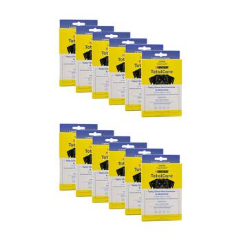 12x 3pc Purina Total Care Tasty Chews Heartwormer & Allwormer For Dogs L 22-45kg