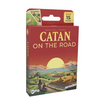 Catan Studio Catan-On The Road Card Game 3-4 Players Ages 10+