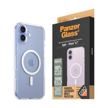 Panzer PanzerGlass Hardcase (MS) - iPhone 16 Plus Magsafe Charging Clear