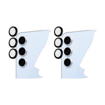 2PK Panzer PanzerGlass Hoops Lens Protector- Samsung Galaxy S24FE - Black