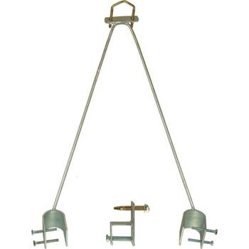 Digitek Steel Stramit Deck Mount Galvanised Sdm6G Mounting Bracket