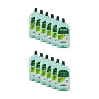 12PK Palmolive Antibacterial Hand Wash Refill Bottle 1L Sea Minerals