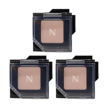 3PK Natio Eyeshadow Single Colour Compact Cosmetic Makeup Product Shell 1g