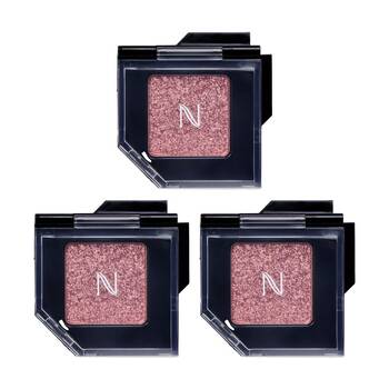 3PK Natio Eyeshadow Single Colour Compact Cosmetic Makeup Product Jewel 1g