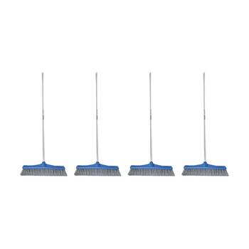 4PK Oates Jumbo Indoor Broom System Dense Bristles Thorough Sweep 450mm