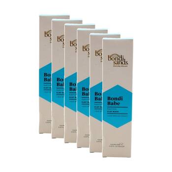 6PK Bondi Sands Clay Mask Purifying Blue Spirulina Extract Skin Care 75ml