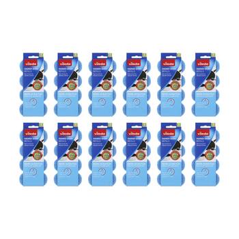 12x4pc Vileda Handi Dish Non-Scratch Refills Gentle Cleaning Sponges