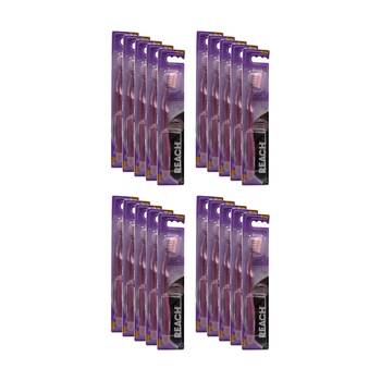 20PK Reach Ultimate Care Toothbrush W/ 14-Degree Angled Neck Soft Asstd Colours