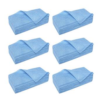 6x 20pc Edco Absorbent Merriwipe Solvent Resistant Heavy Duty Wipes Blue
