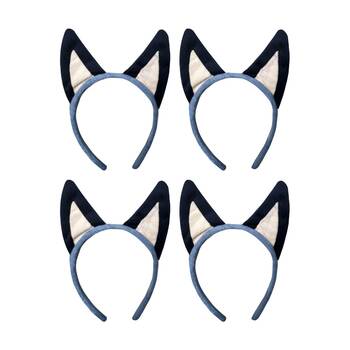 4PK Rubies Bluey Muffin Ears Headband Costume Dress Up Party Accessory