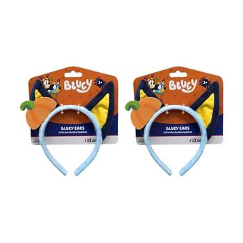 2PK Rubies Bluey Halloween Plush Headband Costume Accessory Kids 3y+