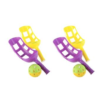 2x 3pc Regent Toss Catch & Throw Outdoor/Backyard/Beach Activity Game Set