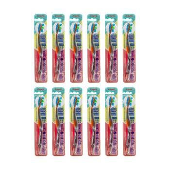 12PK Colgate Toothbrush Advances 360 Medium Bristles Effective Clean