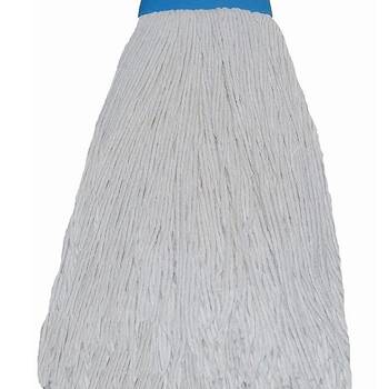 Edco High Lint Resistance Polycotton Mop Plastic Ferrule 30 Blue