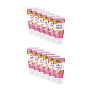 12PK St Ives Scrub Even And Bright Pink Lemon Mandarin Orange 150mL