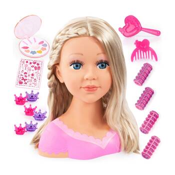 Bayer Charlene Super Model Styling Head Kit Make-Up Accessories Blonde 27cm
