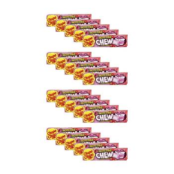 20PK Chupa Chups Straw Incredible Chew 45g Party Favours Candy/Lollies/Gummies