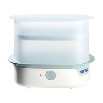 Tommee Tippee Super Steam 5 Minute Electric Steriliser For 6 260ml Baby Bottles