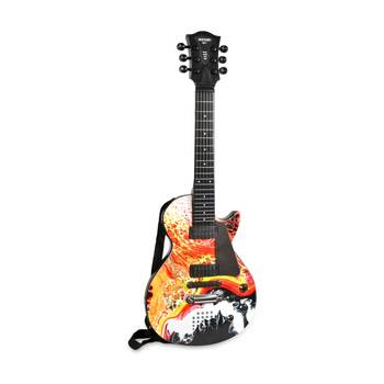 Bontempi Electronic Rock Guitar 6 Metal Strings With Shoulder Strap 560mm