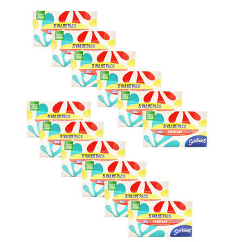 12x 5x70pc Sorbent 3 Ply White Tissues Soft Durable Everyday Use Pack