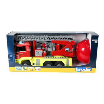 Bruder MAN TGA Fire Engine Skirt Light Sound Module Kids Toy Yellow Red