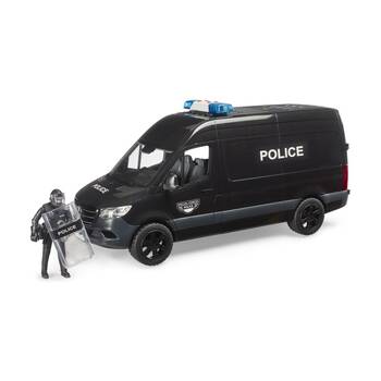 Bruder MB Sprinter Police Special Forces Van Light Sound Module Kids Toy 3y+