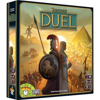 Asmodee 7 Wonders Duel Card Game 2 Players 30+ Minute Play 10y+