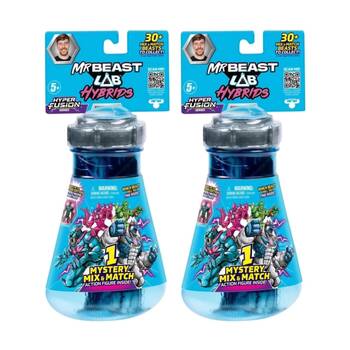 2PK MrBeast Lab Hybrids Ultimate Beast Action Figure Assorted