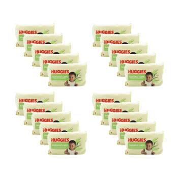 20x 48pc Huggies Baby Wipes Natural Care With Aloe Vera Soothes & Comforts