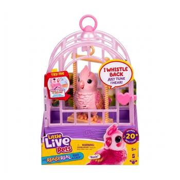 Little Live Pets My Really Real Bird & Cage Interactive Asstd