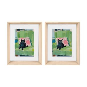 2PK Gibson Gifts Natural Ash Photo Frame 5x7 Home Decor Frames Rectangular