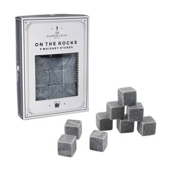 Gibson Gifts Dapper Chap Whiskey Stones Drinkware/Barware Icy Cubes