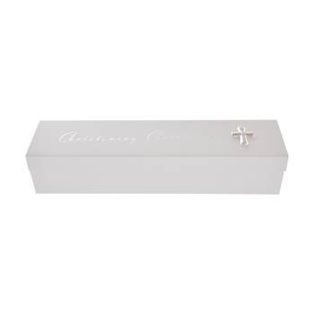 Gibson Gifts Christening Certificate Elegant Box Memory Keepsake White