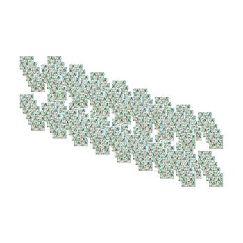 8x 20pc Annabel Trends Multicolored Animal Paper Napkins Cockatoos 23.5x33cm