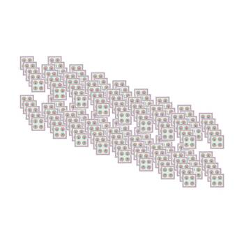 8x 20pc Annabel Trends Multicoloured Paper Napkins Fiesta Sun 23.5x33cm