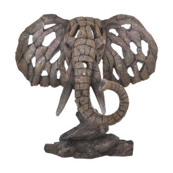 Gibson Gifts Sculpt Elephant Wild Escape Home Decoration Sculptures/Figurines