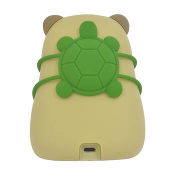 Gibson Gifts Capybara LED Night Light Rechargeable Silicone Beige