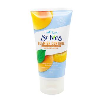 St Ives Acne Cleanser Scrub Salicylic Acid Blemish Control 150ml Apricot